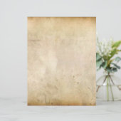 Antique Scroll Muster Letterhead Stationierung (Stehend Vorderseite)