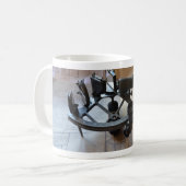 Antique Sextant Kaffeetasse (Vorderseite Links)