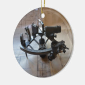 Antique Sextant Keramik Ornament (Links)