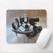 Antique Sextant Mousepad (Mit Mouse)