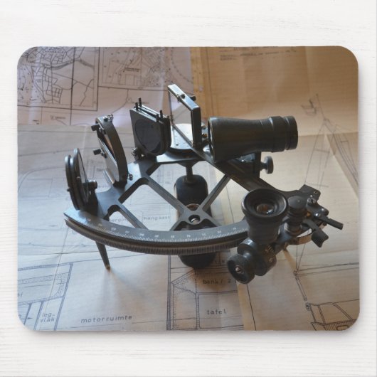Antique Sextant Mousepad (Vorne)