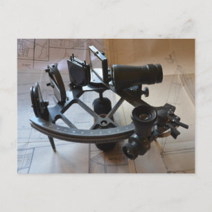Antique Sextant Postkarte