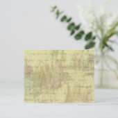 Antique Shabby Postkarte (Stehend Vorderseite)