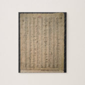 Antique Sheet Music, Lied des alten Mannes, 1822 Puzzle (Vertikal)