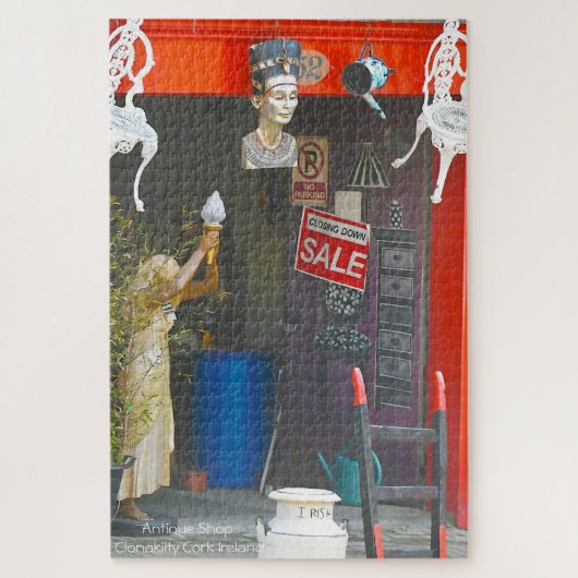 Antique Shop Clonakilty Cork Irland Puzzle (Vertikal)