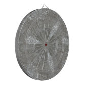 Antique Silver Gray Decorative Kaleidoskopie Dartscheibe (Vorderseite Links)