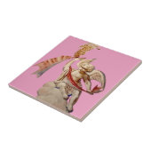 Antique Sky Angel Fliese (Seite)