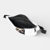 Antique Sloth Illustration Vintage Tee (2) Bauchtasche (Offen)