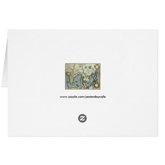 Antique Southeast Asian Map von Mercator / Hondius (Rückseite Horizontal)