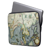 Antique Southeast Asian Map von Mercator / Hondius Laptopschutzhülle (Vorderseite Links)