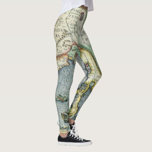 Antique Southeast Asian Map von Mercator / Hondius Leggings (Rechts)