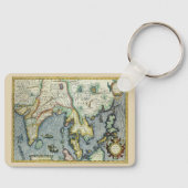 Antique Southeast Asian Map von Mercator / Hondius Schlüsselanhänger (Vorderseite)