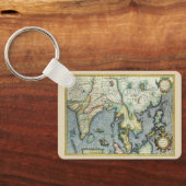Antique Southeast Asian Map von Mercator / Hondius Schlüsselanhänger (Rückseite)