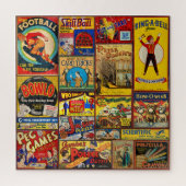 ANTIQUE SPIEL UND SPIELKUNST PUZZLE (Vertikal)