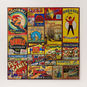 ANTIQUE SPIEL UND SPIELKUNST PUZZLE
