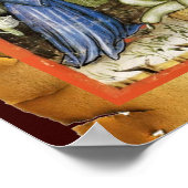 ANTIQUE SQUASH HARVEST POSTER (Ecke)