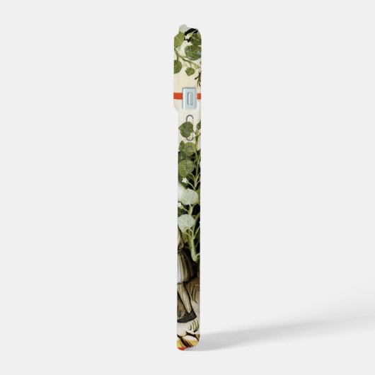 ANTIQUE SQUASH HARVEST Squashes Mittelalterliche K iPhone 15 Hülle (Linke Seite)