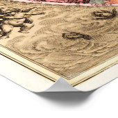 ANTIQUE STAR MAP POSTER (Ecke)