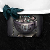 Antique Steampunk Cauldron | Zauberbücher Badematte