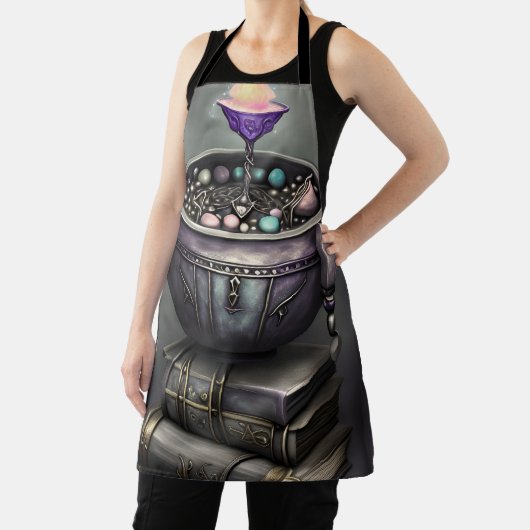 Antique Steampunk Cauldron | Zauberbücher Schürze (InSitu)