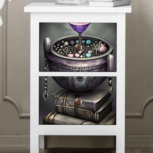 Antique Steampunk Cauldron | Zauberbücher Seidenpapier
