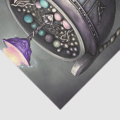 Antique Steampunk Cauldron | Zauberbücher Seidenpapier (Ausschnitt)