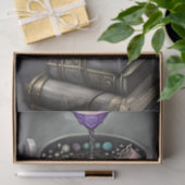 Antique Steampunk Cauldron | Zauberbücher Seidenpapier (Geschenk)