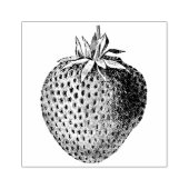 Antique Strawberry Botanical Gummistempel (Prägung)