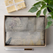 Antique Sunflower Postcard Ephemera Decoupage Seidenpapier (Geschenk)