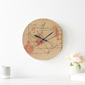 ANTIQUE TALISMAN/PIRATES TREASKARTENPARKPLATZ GROßE WANDUHR (Zuhause)