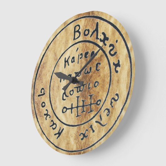 ANTIQUE TALISMAN/PIRATES TREASKARTENPARKPLATZ GROßE WANDUHR (Winkel)