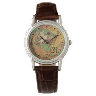 ANTIQUE TAROTEN,GERICHTKARTEN,FALKON-FLAGMONOGRAMM ARMBANDUHR