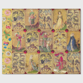 Antique Tarots / Deutsche Hofkarten / Falken, Deal Geschenkpapier