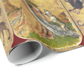 Antique Tarots / Deutsche Hofkarten / Falken, Deal Geschenkpapier (Rolleneckpunkt)