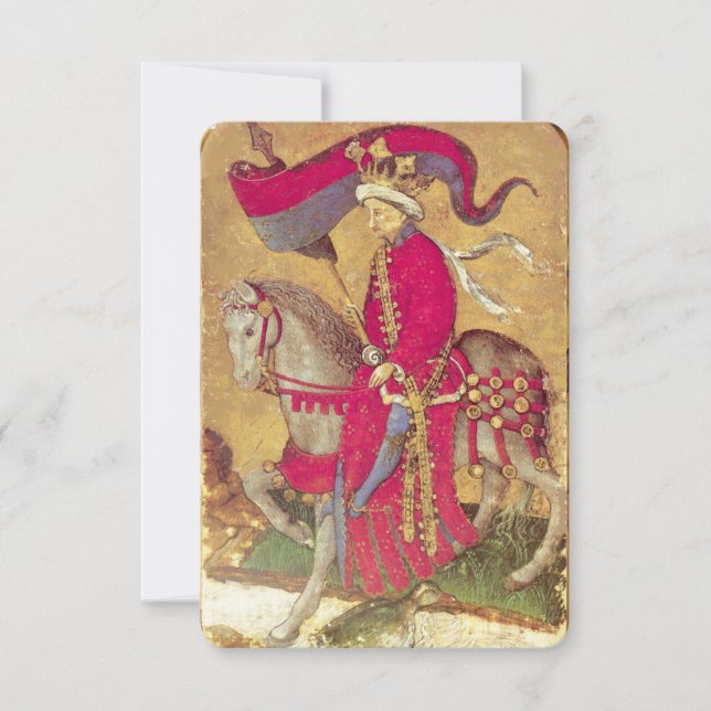 Antique Tarots/Deutsche Hofkarten/König der Enten (Vorderseite)