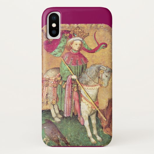 Antique Tarots / Deutsche Hofkarten / König der Fa Case-Mate iPhone Hülle (Rückseite)