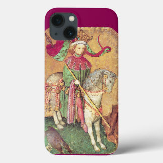 Antique Tarots / Deutsche Hofkarten / König der Fa iPhone 13 Hülle