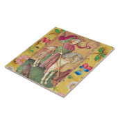 Antique Tarots / Deutsche Hofkarten / König der Fa Fliese (Seite)