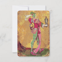 Antique Tarots Deutscher Hof Karten/Seite des Falc