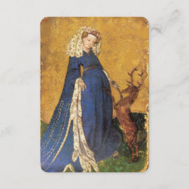 Antique Tarots / German Court Cards / Lady of Hart