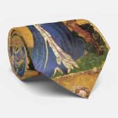 Antique Tarots / German Court Cards / Lady of Hart Krawatte (Gerollt)