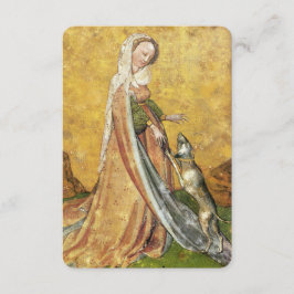 Antique Tarots / German Court Cards / Lady of Hogs