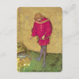 Antique Tarots German Court Cards/Page of Encks