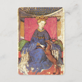 Antique Tarots / German Court Cards / Queen of Har