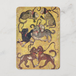 Antique Tarots / German Court Cards / Sieben Hunde