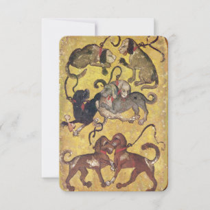 Antique Tarots / German Court Cards / Sieben Hunde