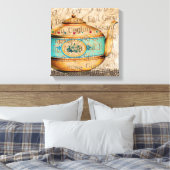 Antique Tea Pot Leinwanddruck (Insitu (Schlafzimmer))