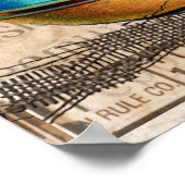 Antique Tea Pot Poster (Ecke)