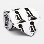 ANTIQUE TELEFON-KRAWATTE KRAWATTE (Gerollt)