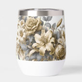 Antique Tinge Yellow Floral Perfektion (Rückseite)